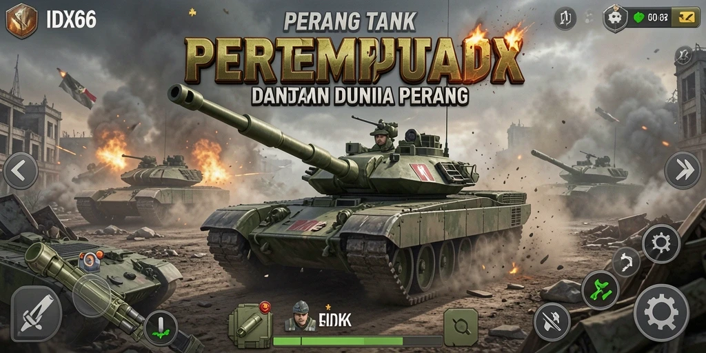 Antarmuka game IDX66 yang menarik dan dinamis.
