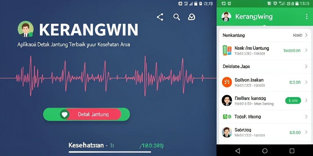 Tampilan antarmuka KERANGWIN yang menarik dan fungsional.