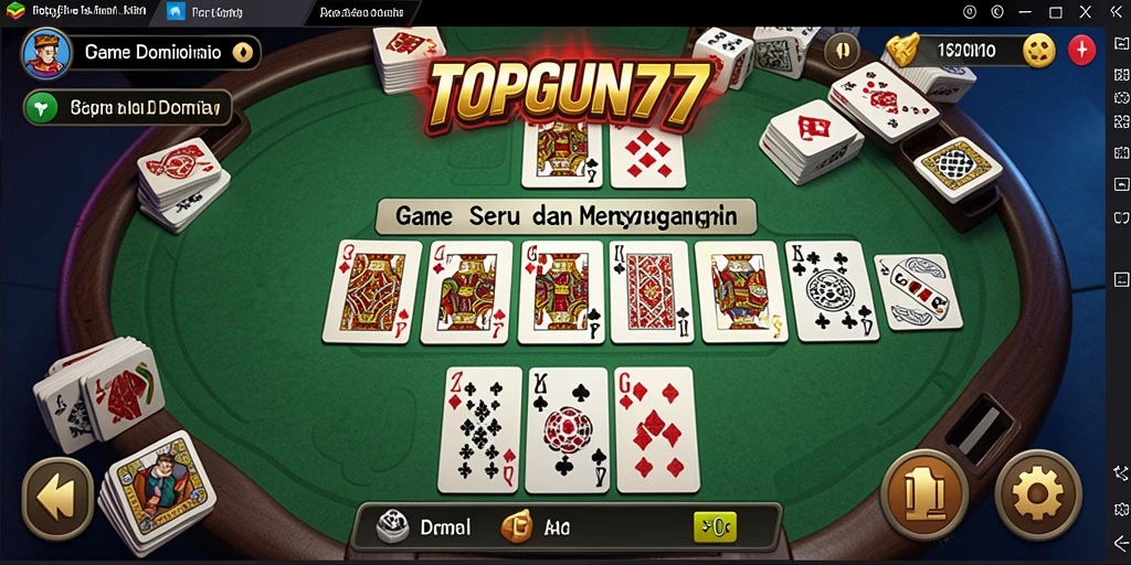 Tampilan antarmuka game TOPGUN77 yang menarik dan interaktif.